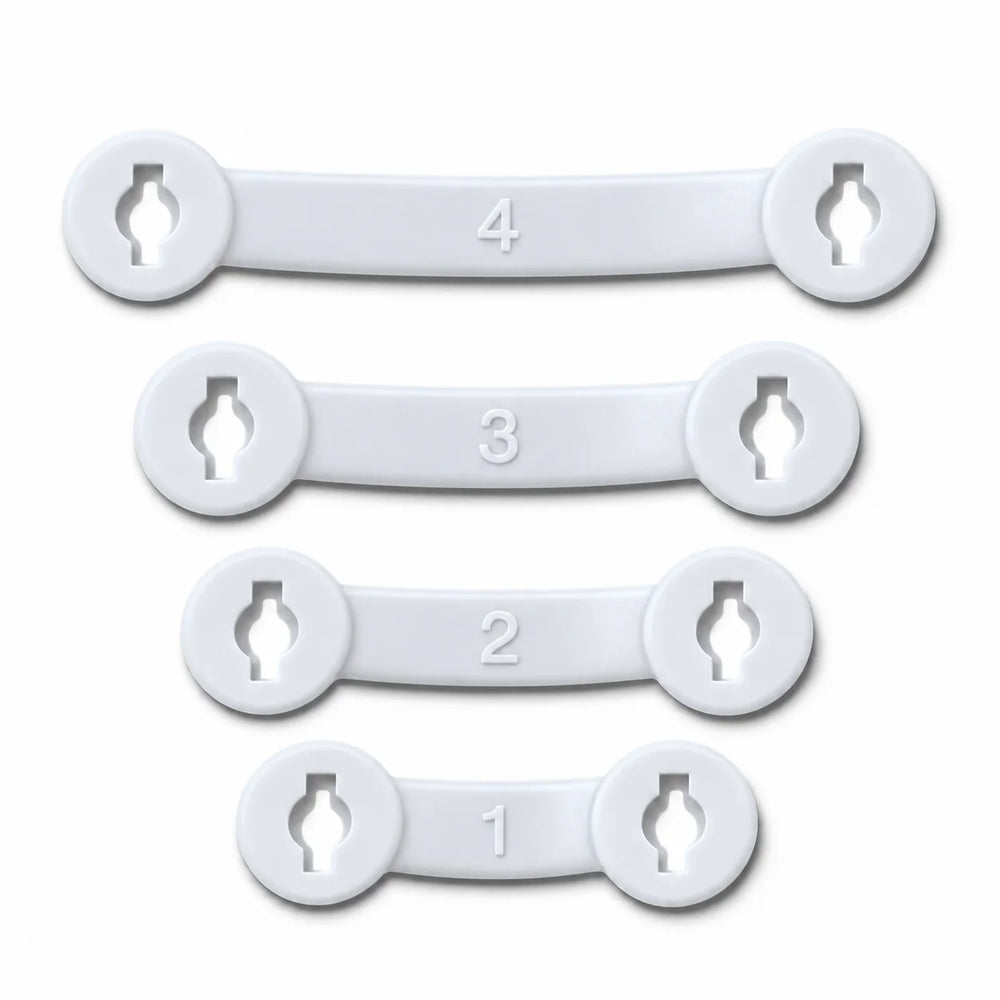NUMBERED ADJUSTMENT STRAPS